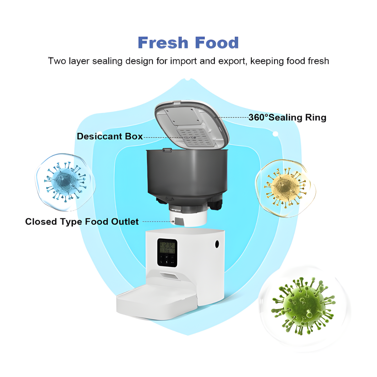 PalPaws™ 4KG Automatic Cat Feeder
